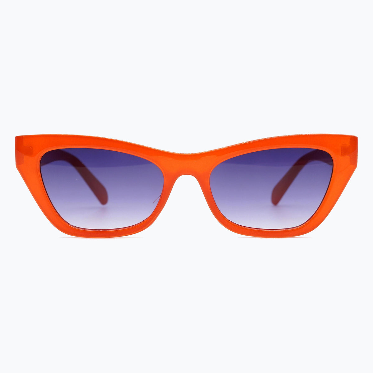 Jaxy Spritz in Coral — Cat-eye sunglasses #Color_Coral