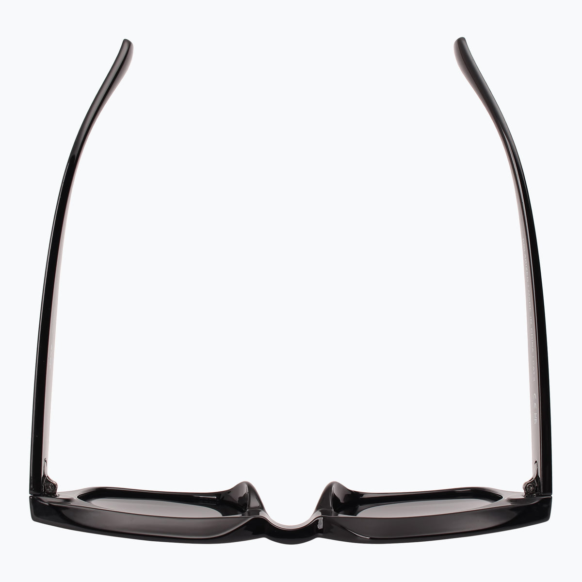 Jaxy Eclipse Square sunglasses — top view #Color_Black