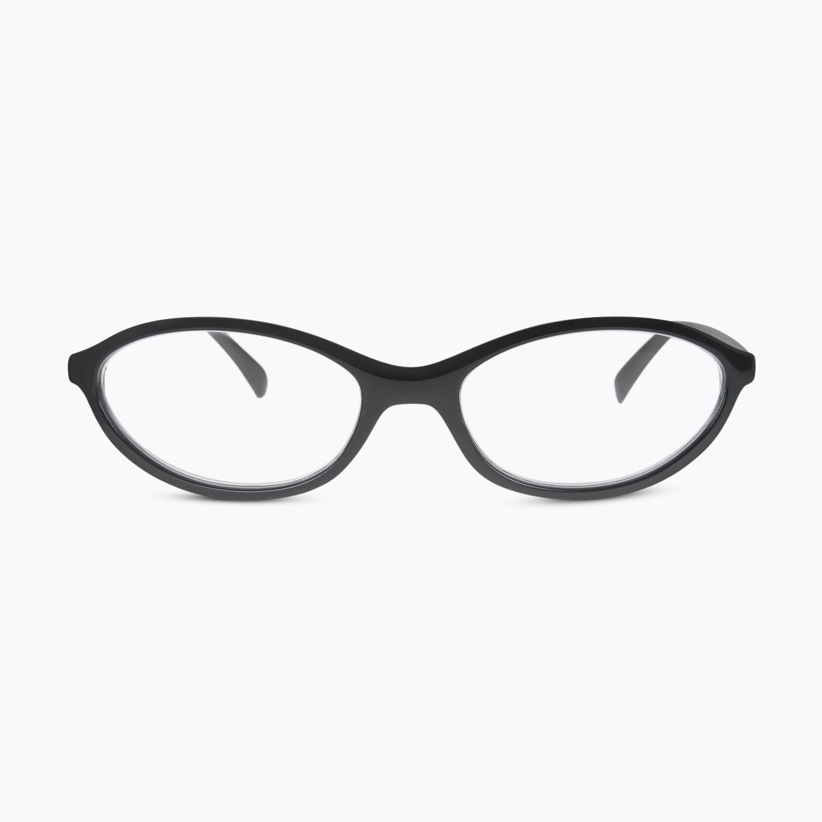 Jaxy Slip in Black — Oval sunglasses #Color_Black
