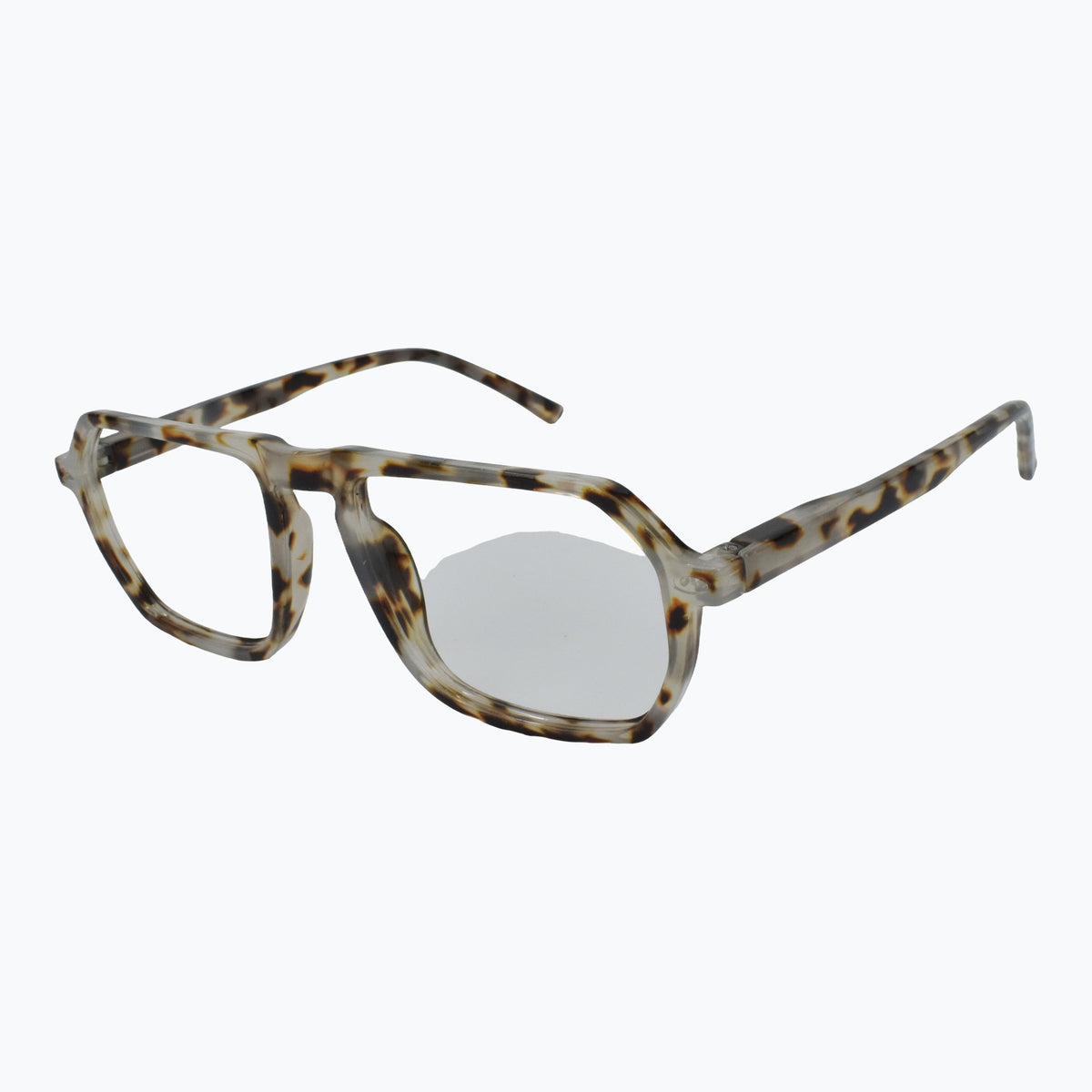 Jaxy Agenda Aviator sunglasses — side view #Color_Grey