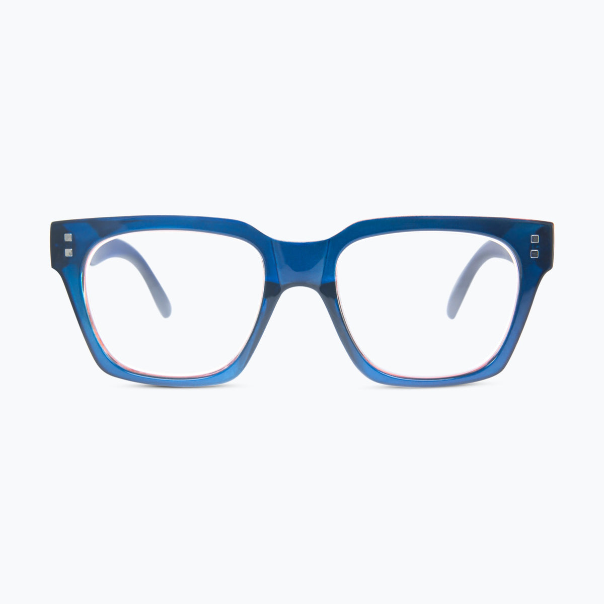 Jaxy Volume in Blue — Square sunglasses #Color_Blue