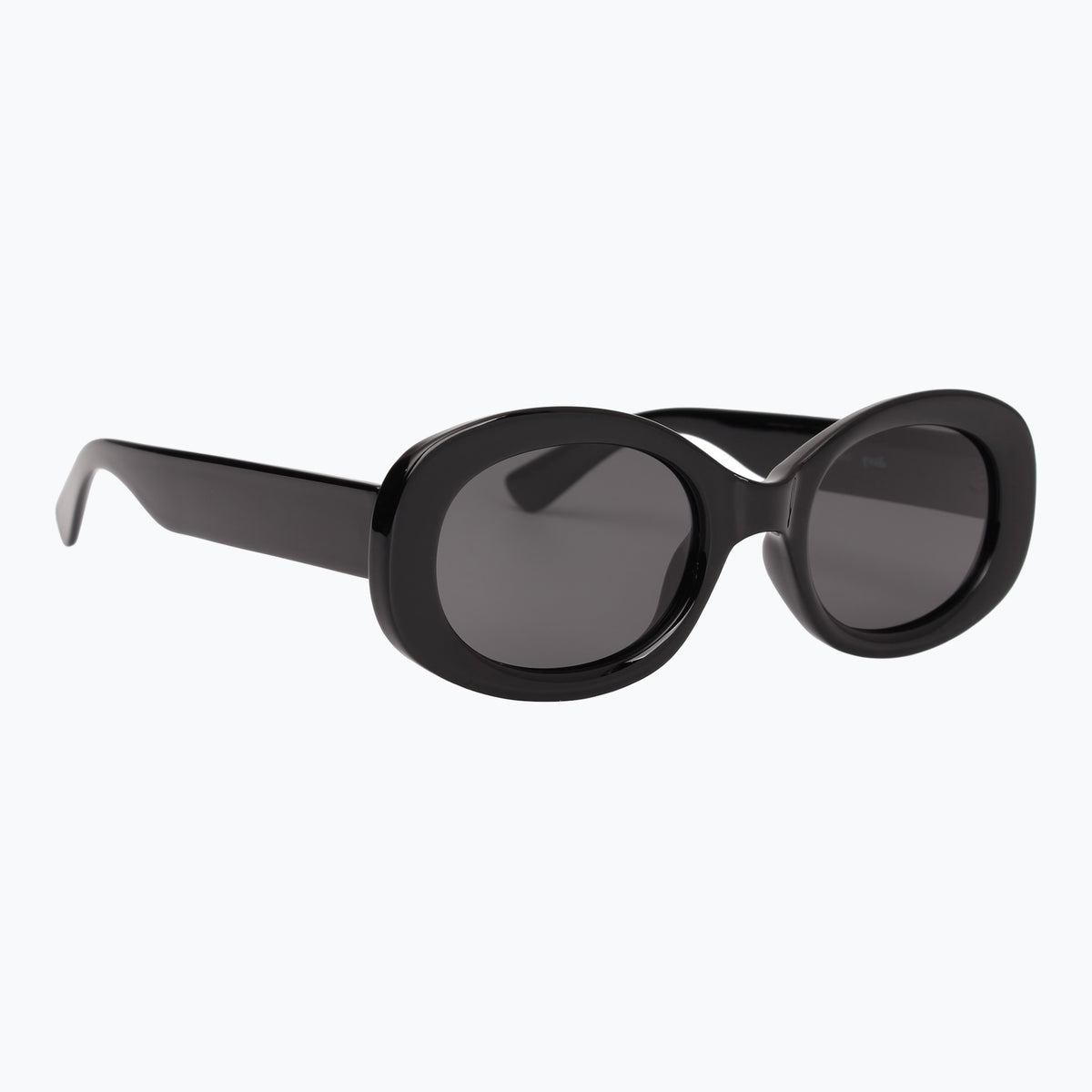 Jaxy Deco Oval sunglasses — other-side view #Color_Black