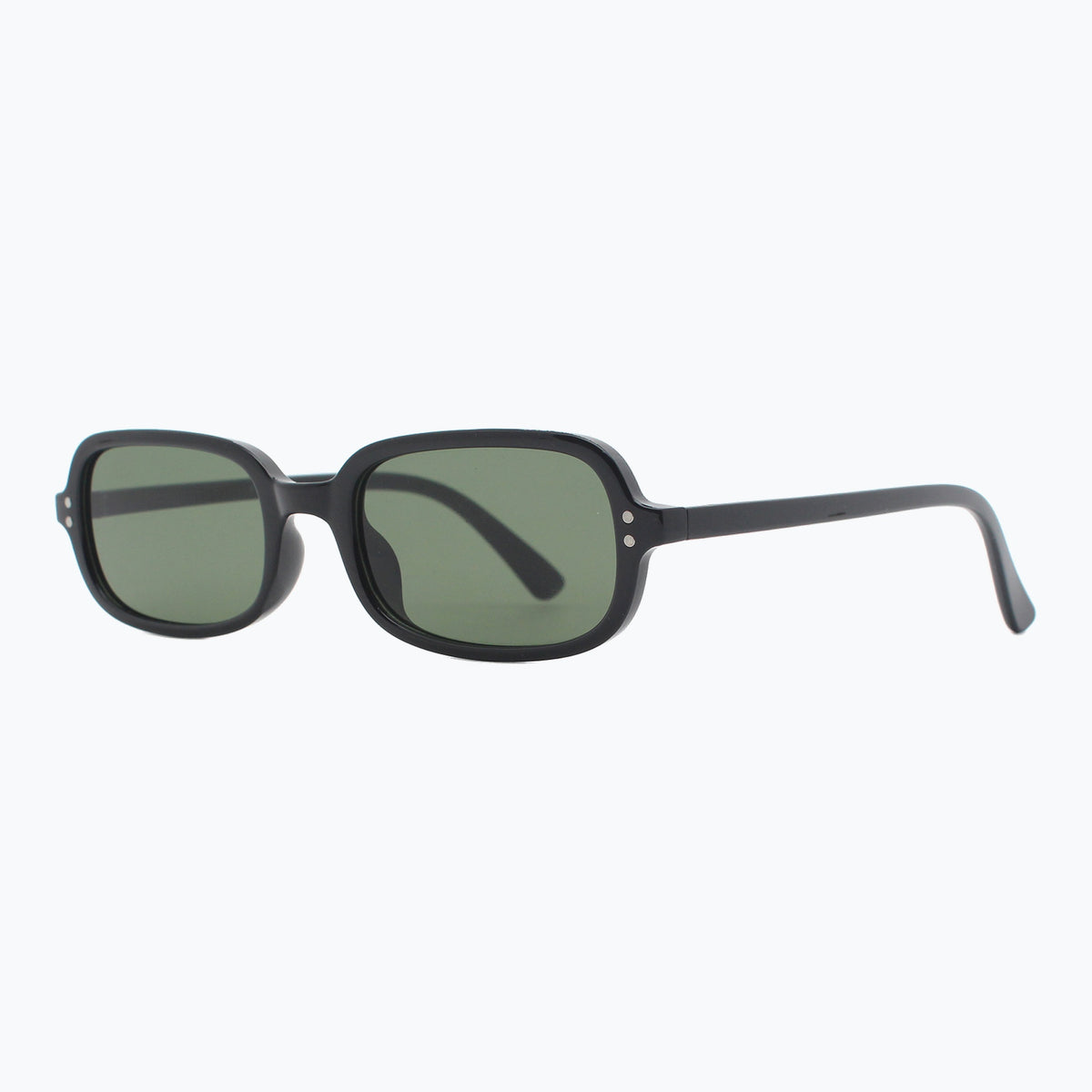 Jaxy Palm State Rectangle sunglasses — side view #Color_Black