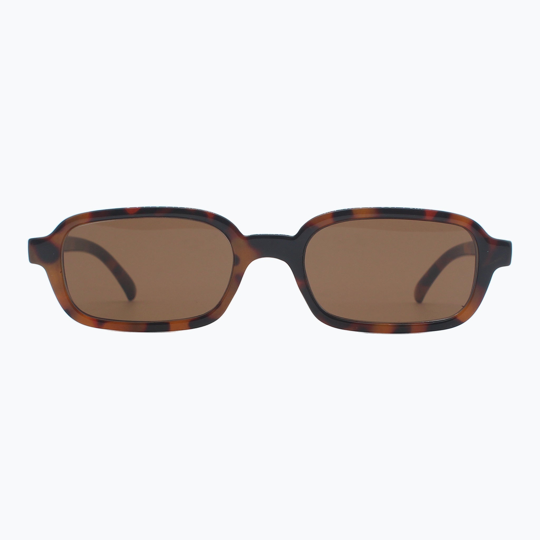 Jaxy Velvet Hour in Tortoise — Rectangle sunglasses