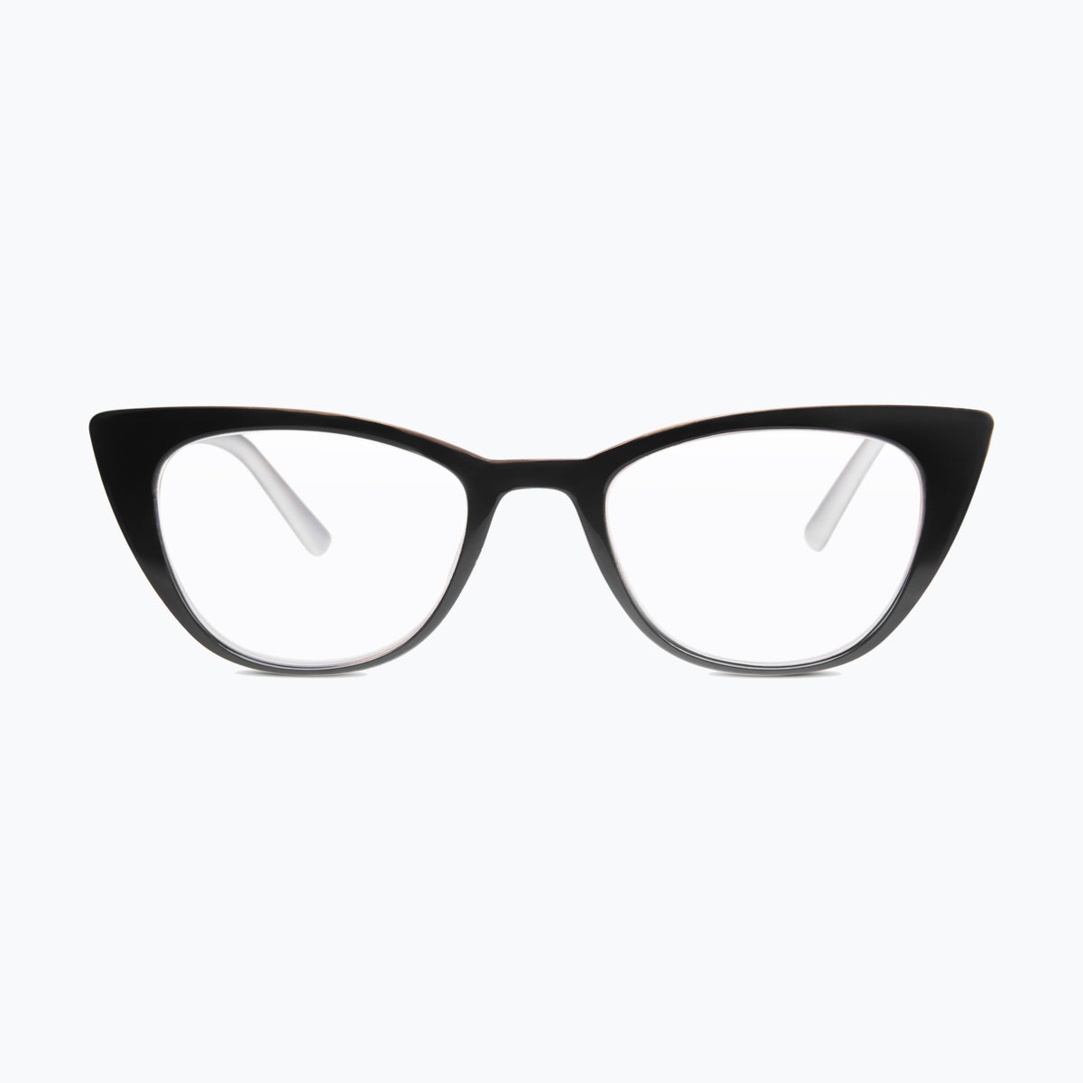 Jaxy Plume in Black — Cat-eye sunglasses #Color_Black