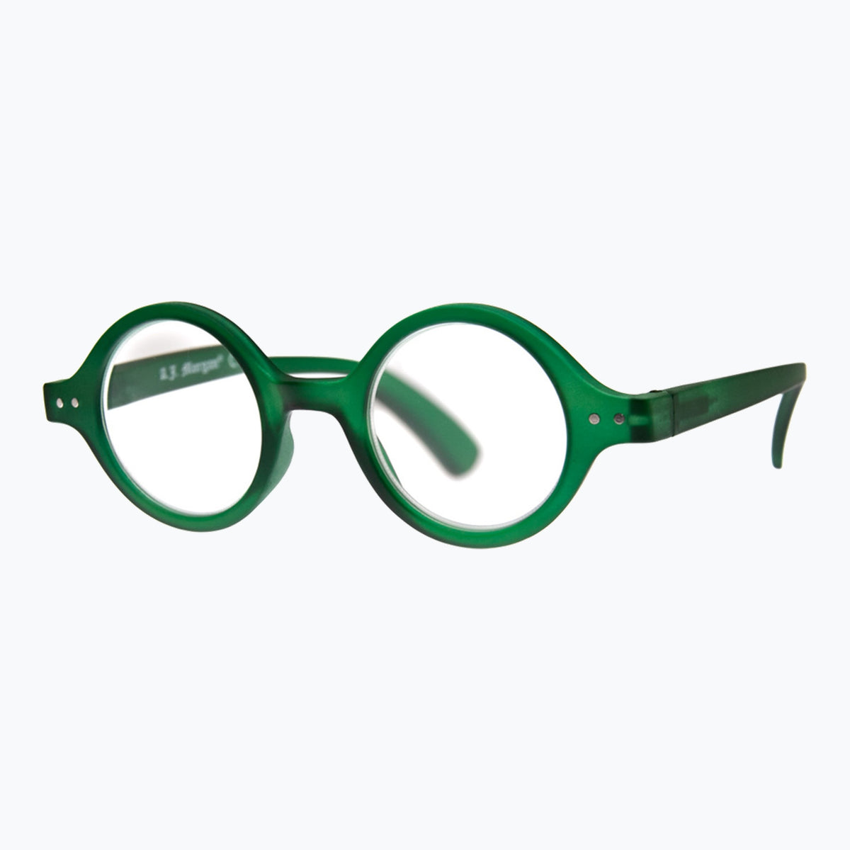 Jaxy Almanac Round sunglasses — side view #Color_Green