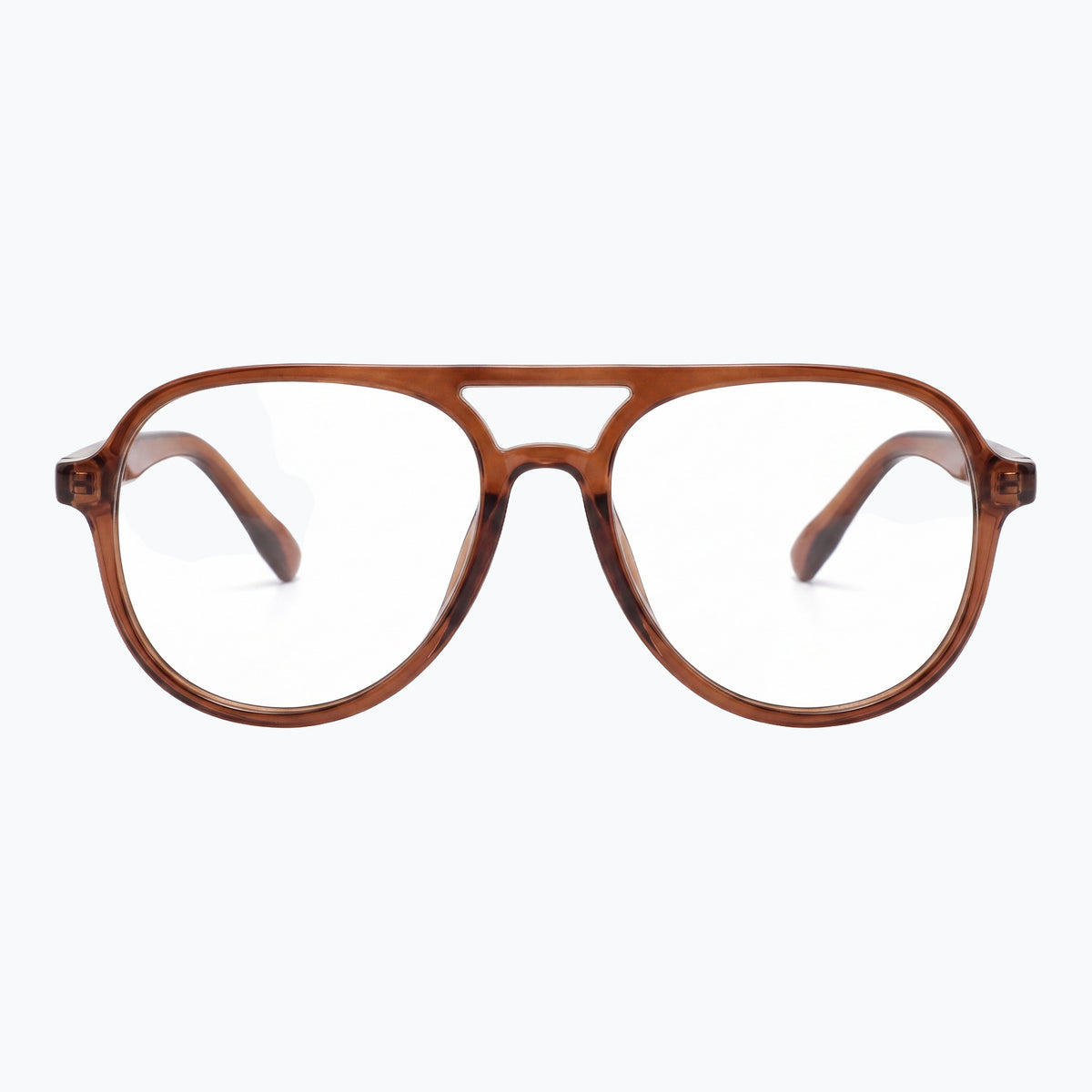 Jaxy Sidewalk in Brown — Aviator sunglasses #Color_Brown