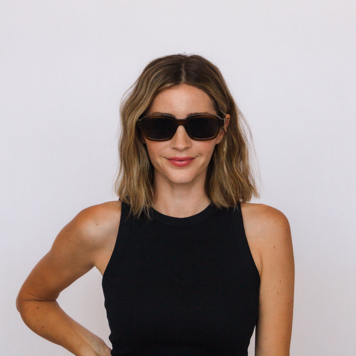 Jaxy Foundry sunglasses styled — lifestyle