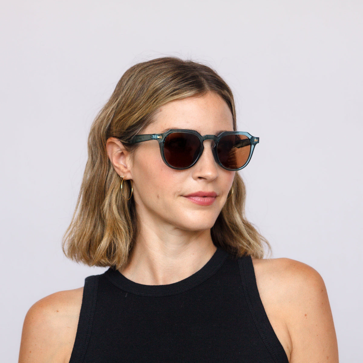Jaxy Reverie sunglasses styled — lifestyle
